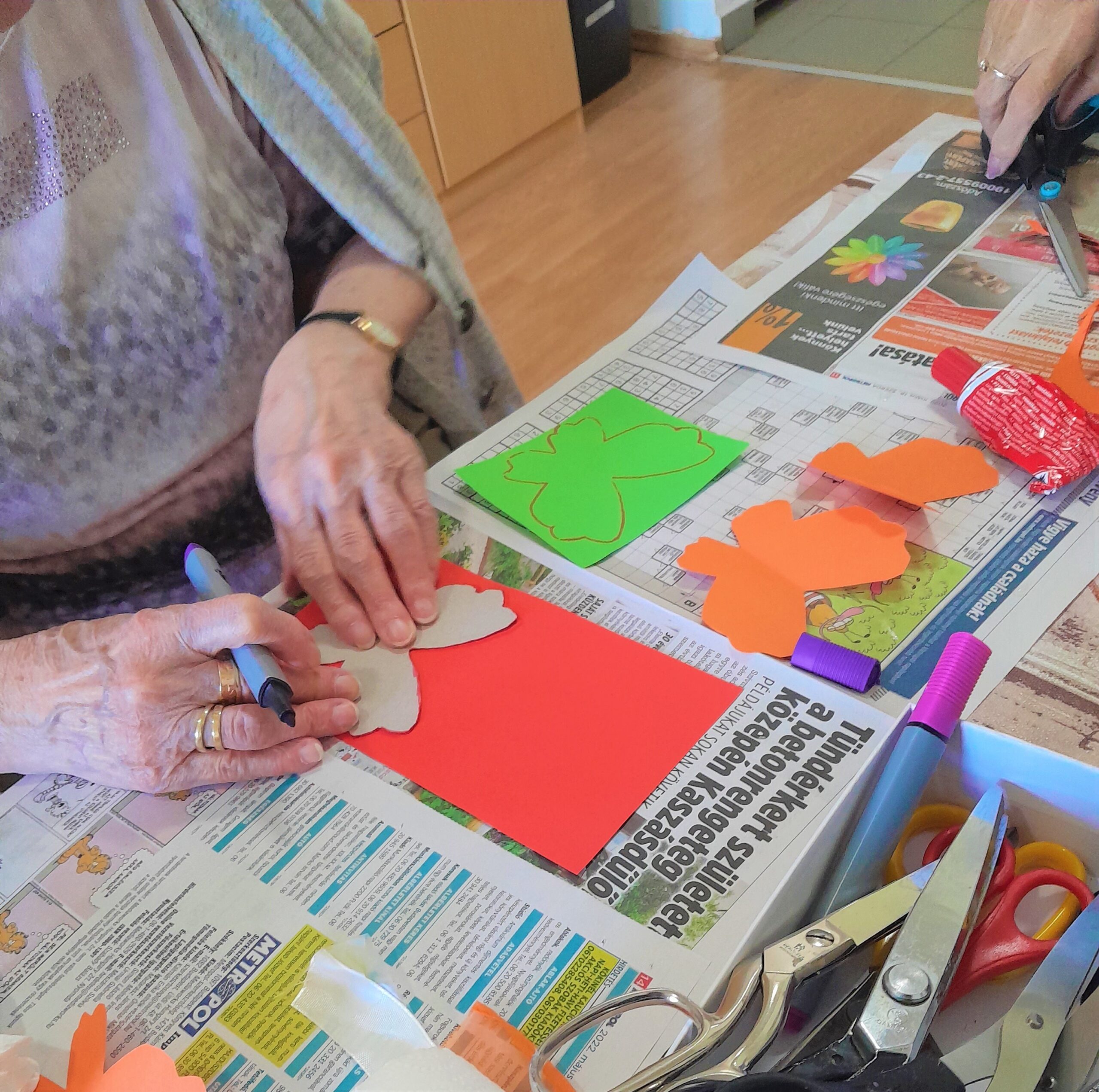 kreativan idoskorban